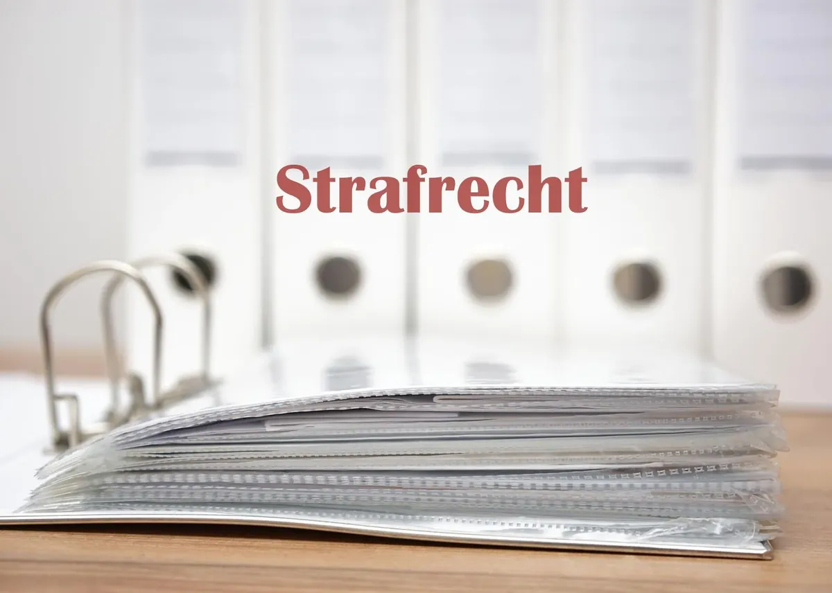 Aktenordner mit Verfahrensakten – Strafverteidigung in Detmold